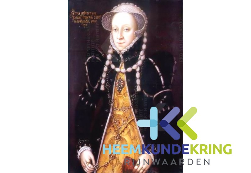 Anna van Pallandt 1512 - 1585 echtgenote van Rutger von der Horst
